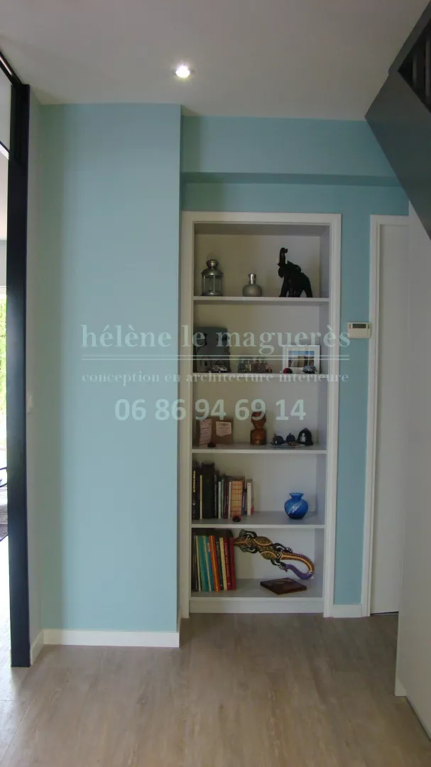 Aménagement intérieur d'une entrée à Hennebont